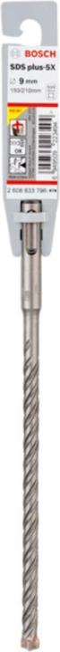 Immagine prodotto Bosch Professional Zubehör Punta per trapano a percussione PRO SDS plus-5X, 9 x 150 x 210 mm (9 millimetri)