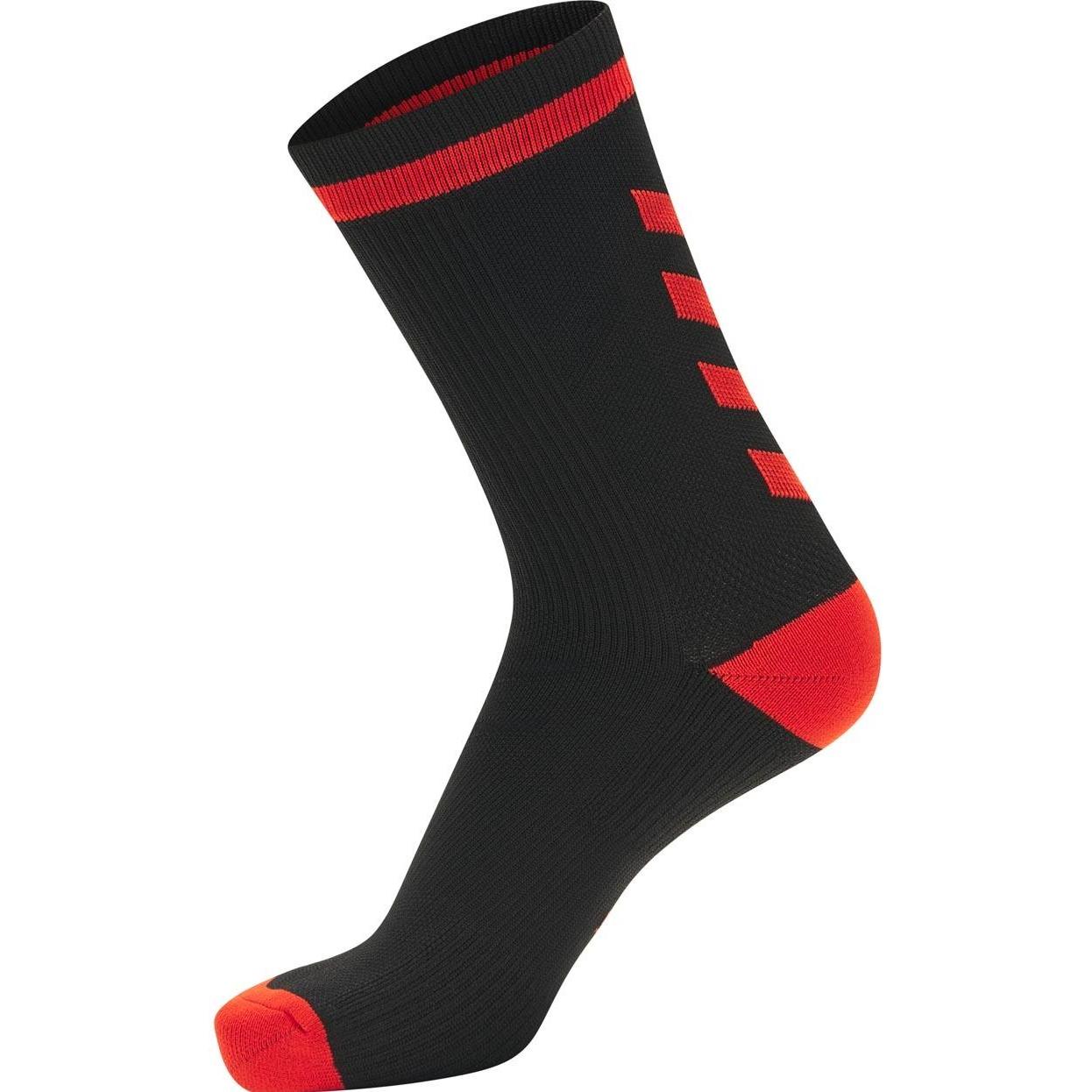 hummel, Herren, Sportsocken, Elite Indoor Sock Low (31 - 34), Schwarz