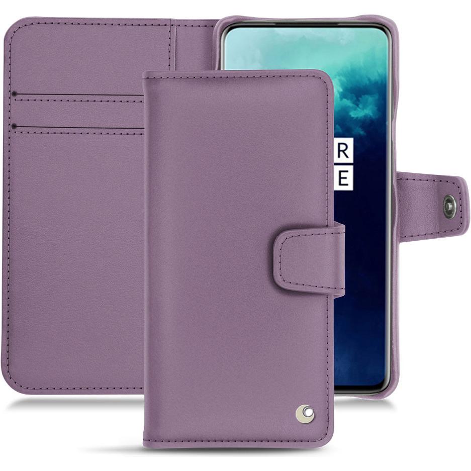 Noreve Lederschutzhülle Wallet (OnePlus 7T Pro), Smartphone Hülle, Violett