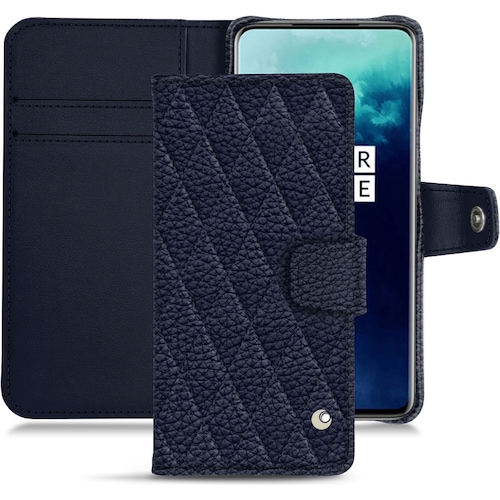 Noreve Lederschutzhülle Wallet (OnePlus 7T Pro), Smartphone Hülle, Violett