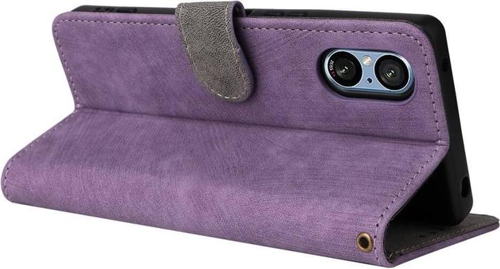 Produktbild Cover-Discount Sony Xperia 5 V - Etui mit RFID Blocker violett (Sony Xperia 5 V)