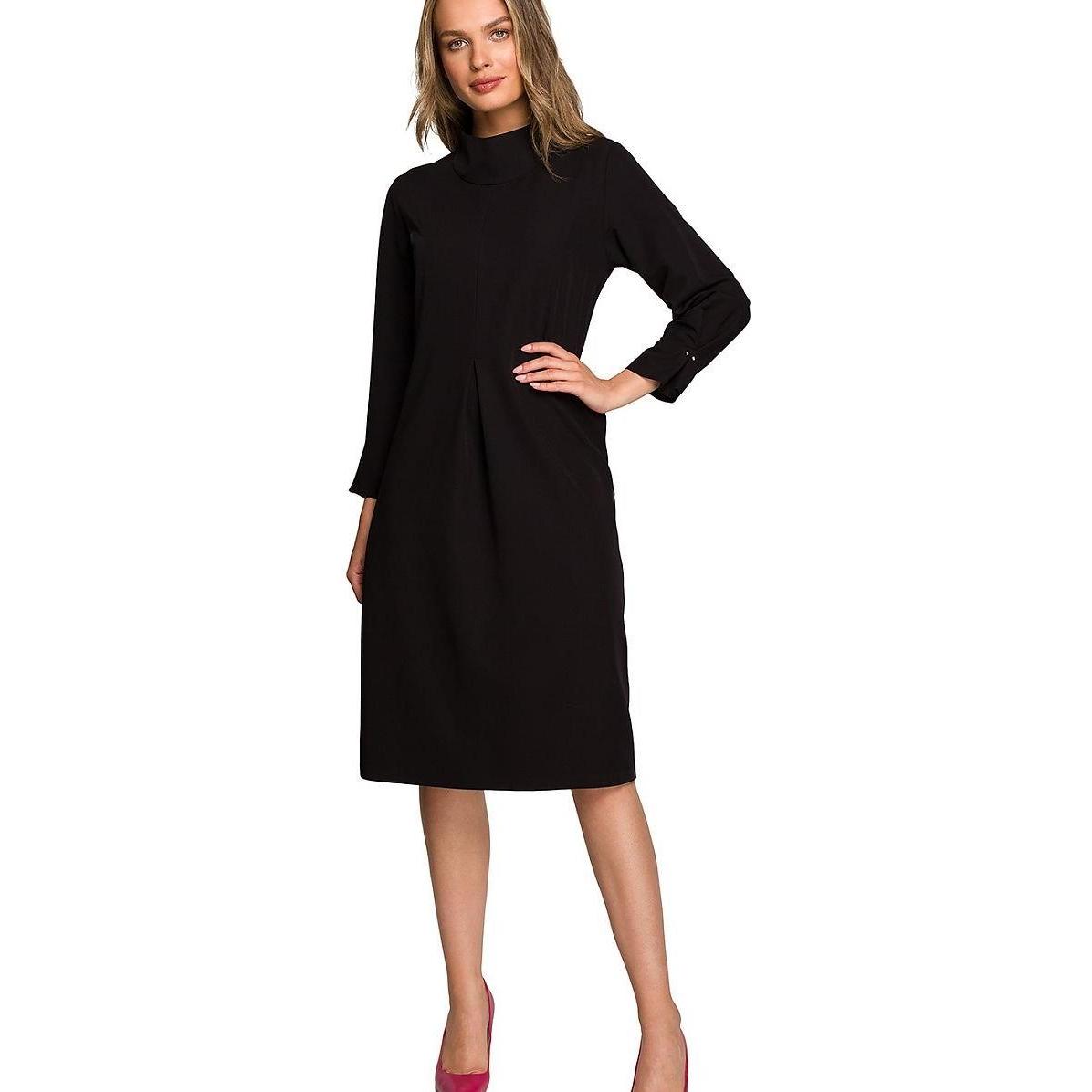 Stylove, Kleider, Alltagskleid, Schwarz, (XL)