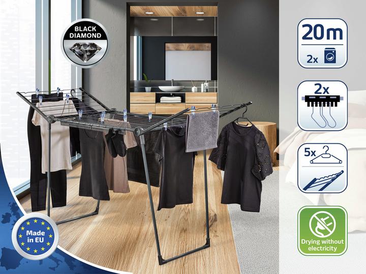 Actual product image Leifheit Standtrockner Pegasus 200 Solid (20 m)