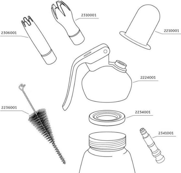 Actual product image Kisag Dessert Whip (0.50 l)