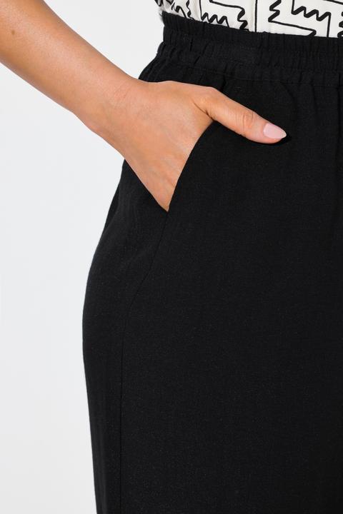 Actual product image Ulla Popken Wide Leg Elastic Waist Culotte (42)