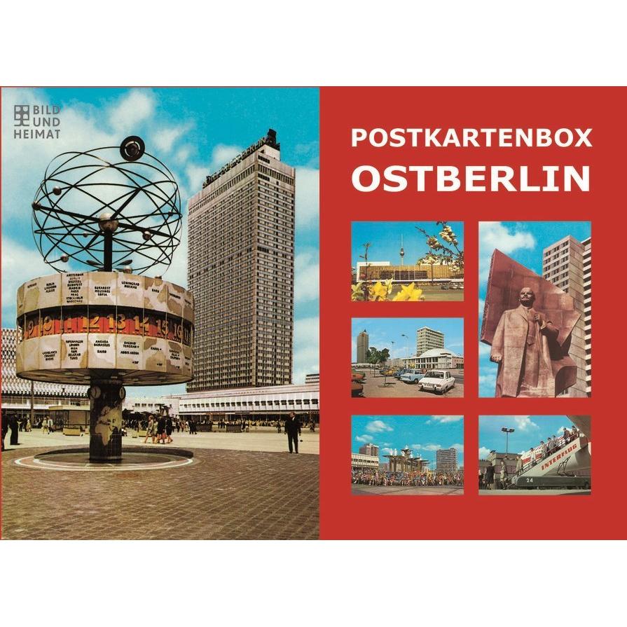 Bild und Heimat, Grusskarte + Briefpapier, Postkartenbox Ostberlin