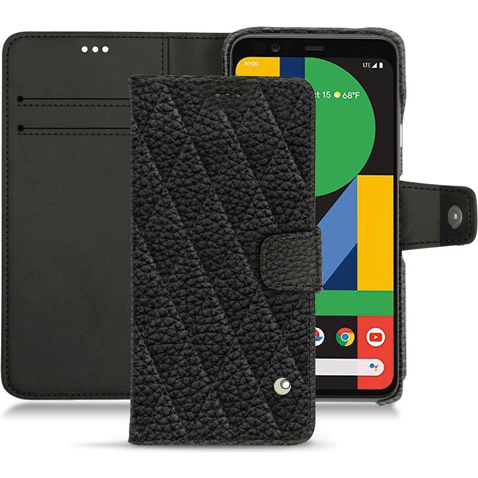 Noreve Lederschutzhülle Wallet (Google Pixel 4 XL), Smartphone Hülle, Schwarz
