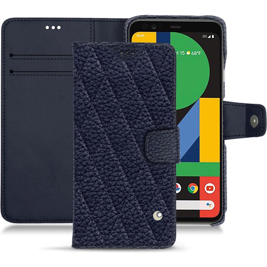 Noreve Lederschutzhülle Wallet (Google Pixel 4 XL), Smartphone Hülle, Violett