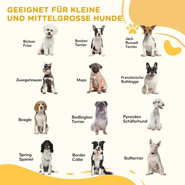 Immagine prodotto Swisshandel24 Recinto di sbarramento in legno Recinto di protezione per cani indipendente Recinto per cani (1.50 cm)