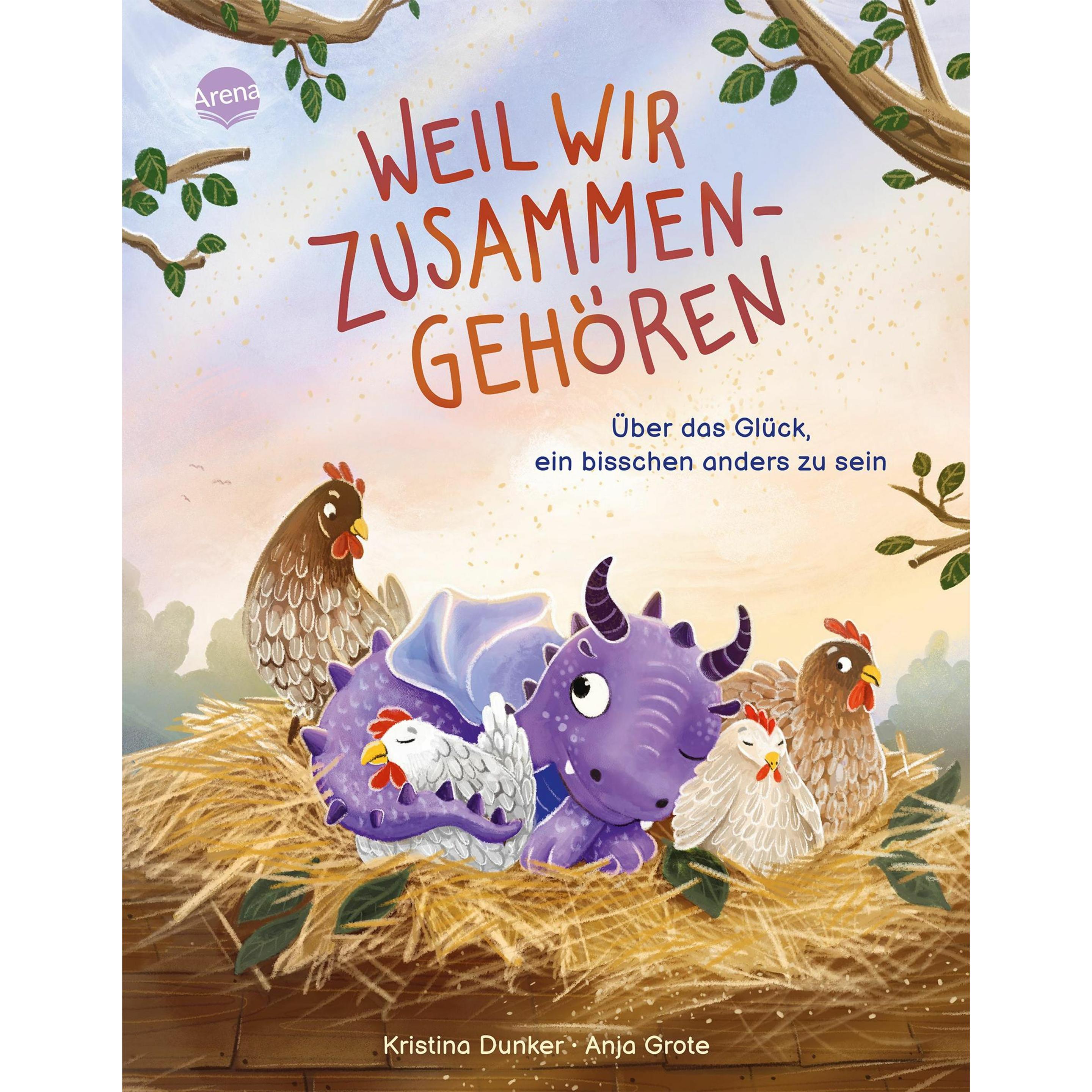 Weil wir zusammengehören. Über das Glück, ein bisschen ande, Libro per bambini di Anja Grote, Kristina Dunker