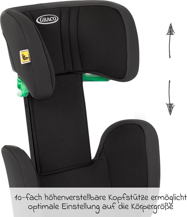 Image du produit Graco Junior Maxi (Siège pour enfant, Norme ECE R129/i-Size)