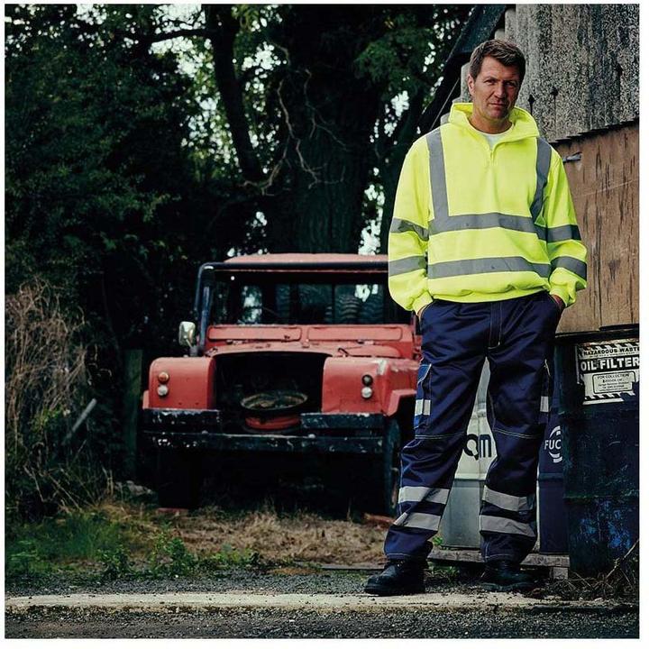 Image du produit Yoko Pull Hi Vis avec fermeture à glissière 14 (3XL)