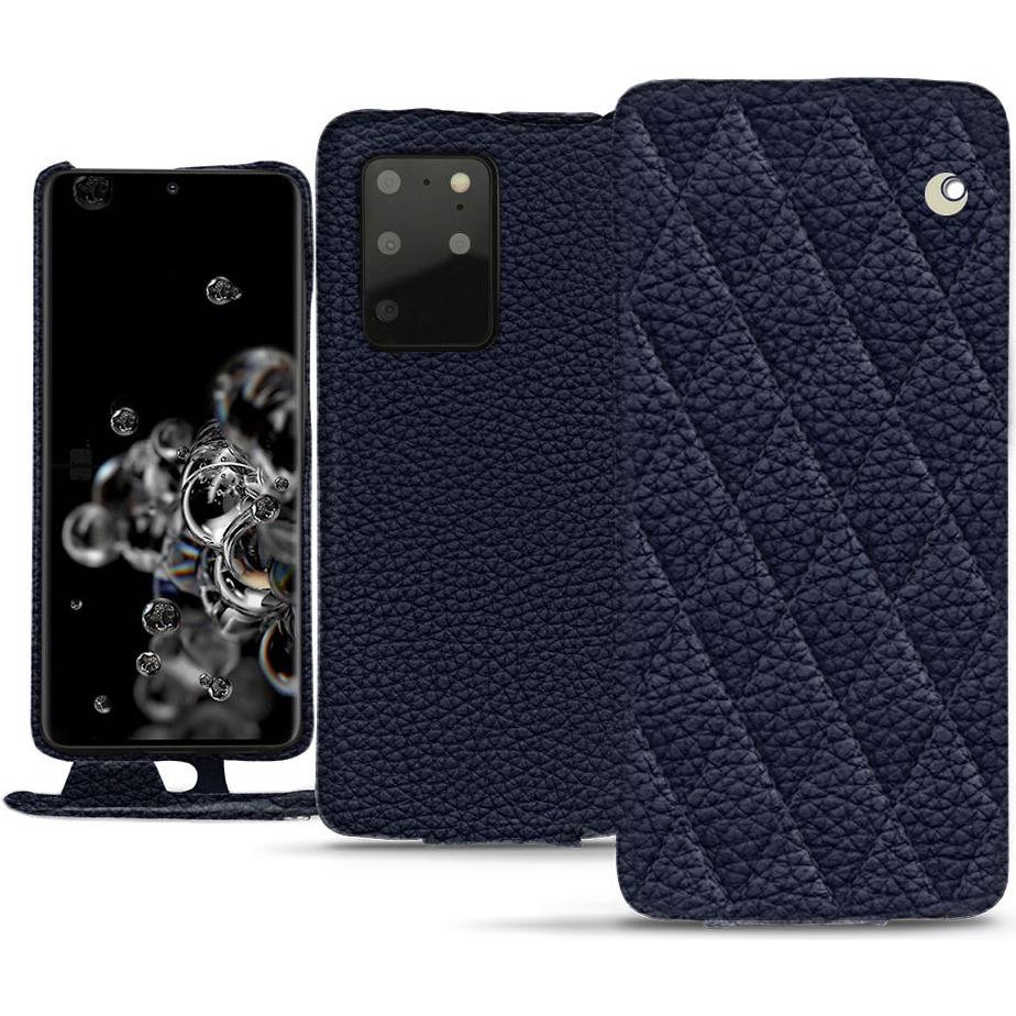 Noreve Lederschutzhülle vertikal (Samsung Galaxy S20+ 5G), Smartphone Hülle, Violett