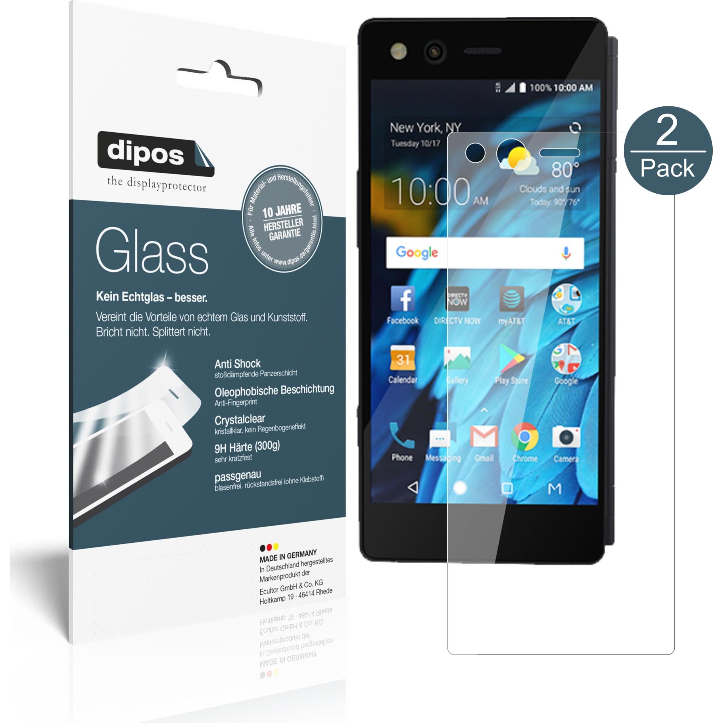 Thumbnail - Dipos Displayschutz Anti-Shock (1 Stück, ZTE Axon M), Smartphone Schutzfolie, Transparent