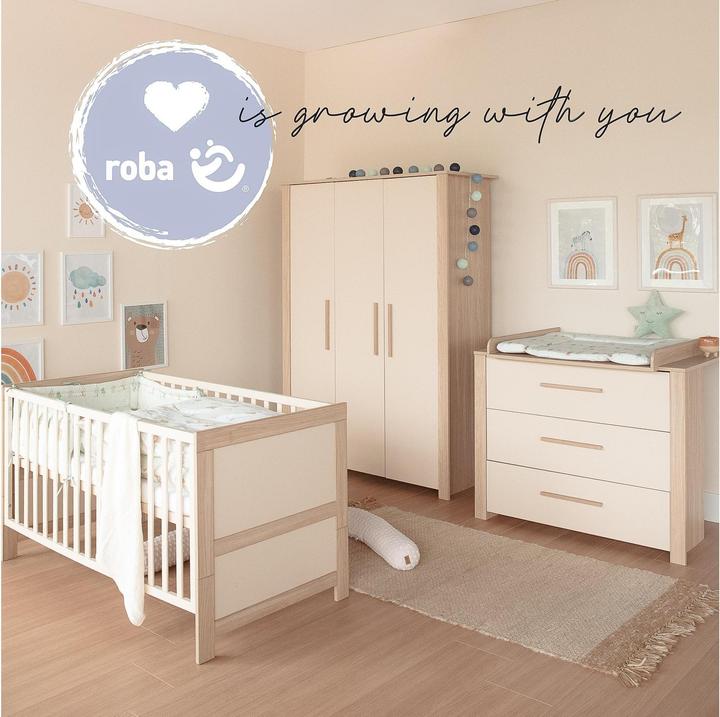 Produktbild Roba Kombi-Kinderbett, 70x140 cm Momo (70 x 140 cm)