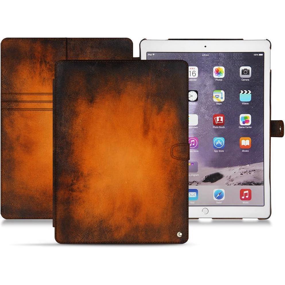 Noreve Lederschutzhülle Wallet (iPad Pro 12.9), Tablet Hülle, Violett