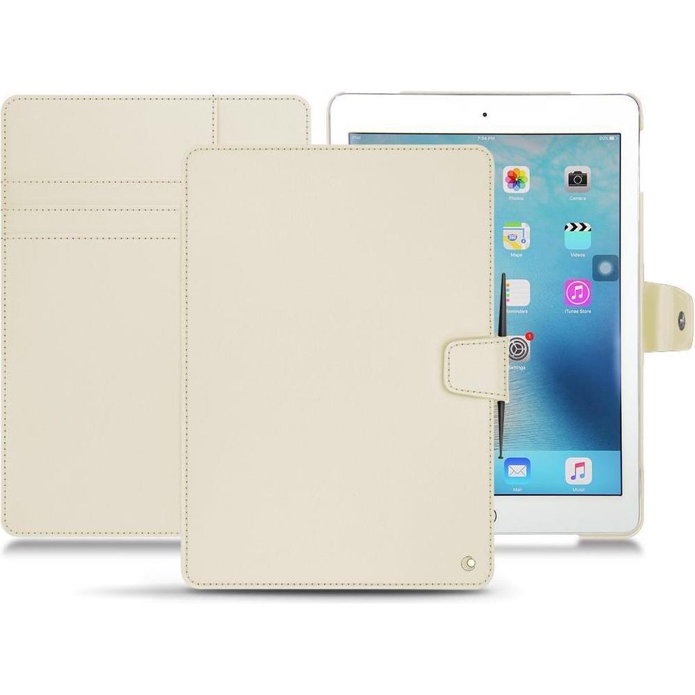 Noreve Lederschutzhülle Wallet (iPad Pro 9.7 2016 (1. Gen)), Tablet Hülle, Weiss
