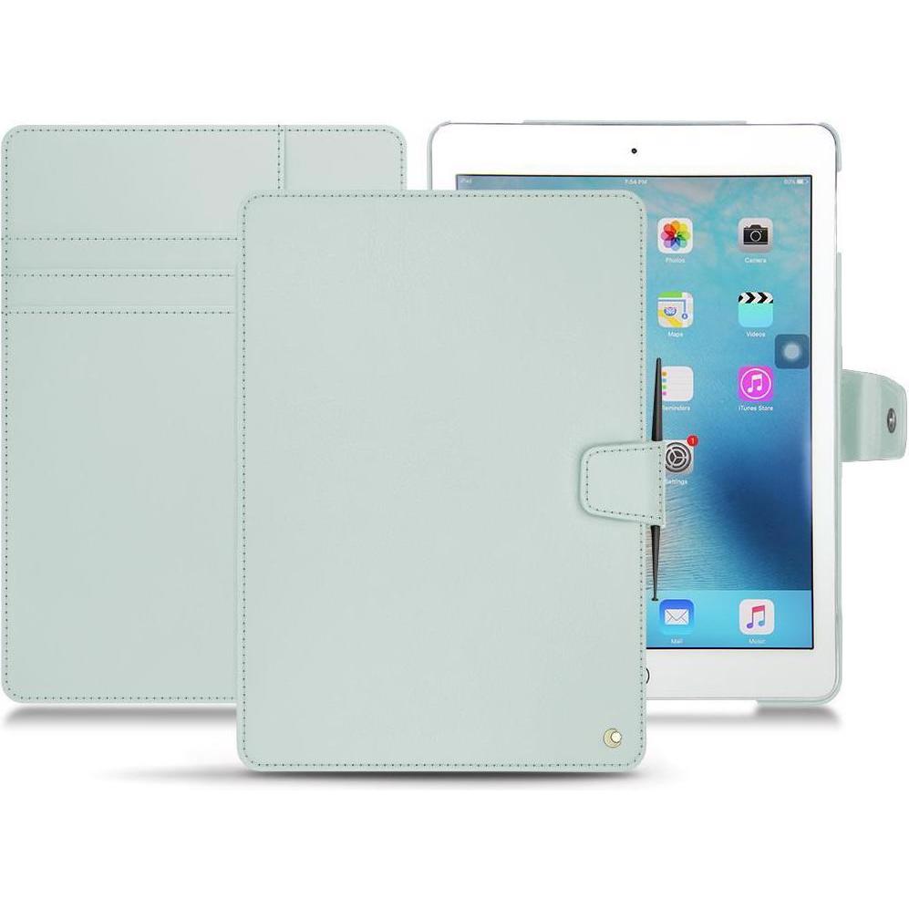 Noreve Lederschutzhülle Wallet (iPad Pro 9.7 2016 (1. Gen)), Tablet Hülle, Blau