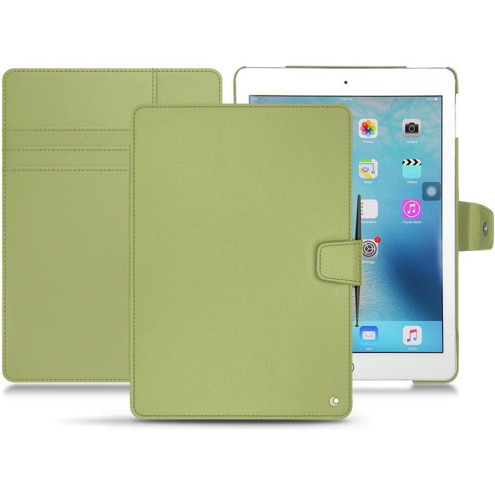 Noreve Lederschutzhülle Wallet (iPad Pro 9.7 2016 (1. Gen)), Tablet Hülle, Grün
