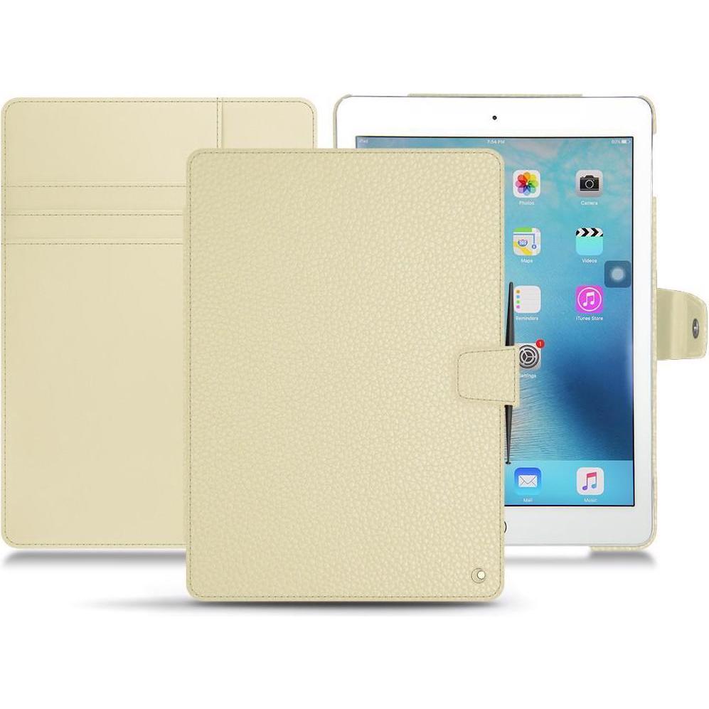Noreve Lederschutzhülle Wallet (iPad Pro 9.7 2016 (1. Gen)), Tablet Hülle, Beige