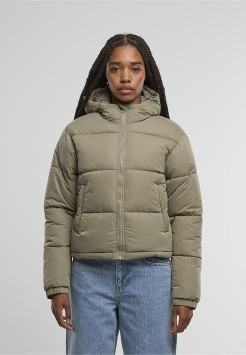 Actual product image Urban Classics Peached Puffer Jacket With Hood (S)
