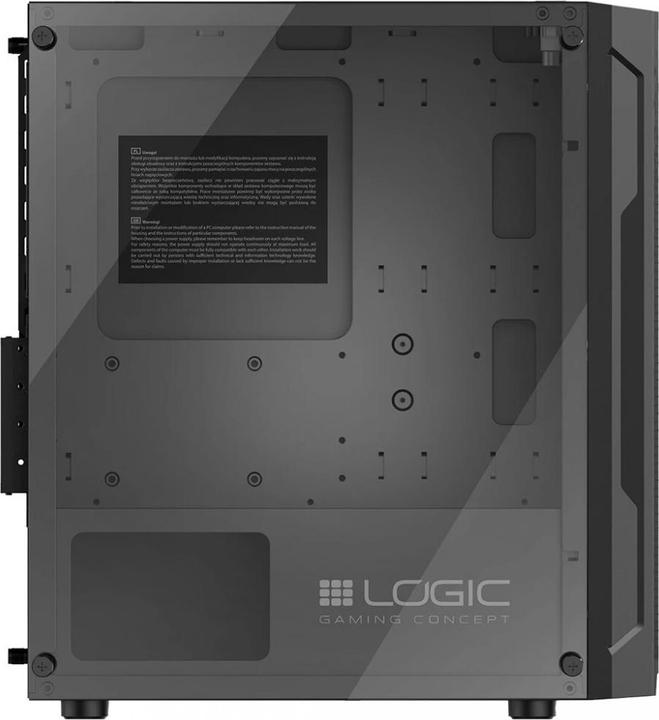 Actual product image Logic Aramis (Mini-ITX, mATX)