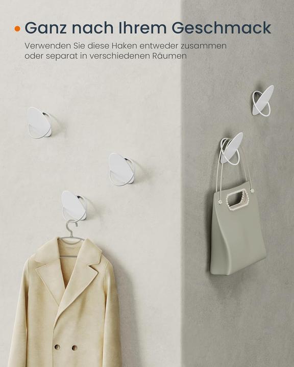 Image du produit Songmics Garderobenhaken 4er Set