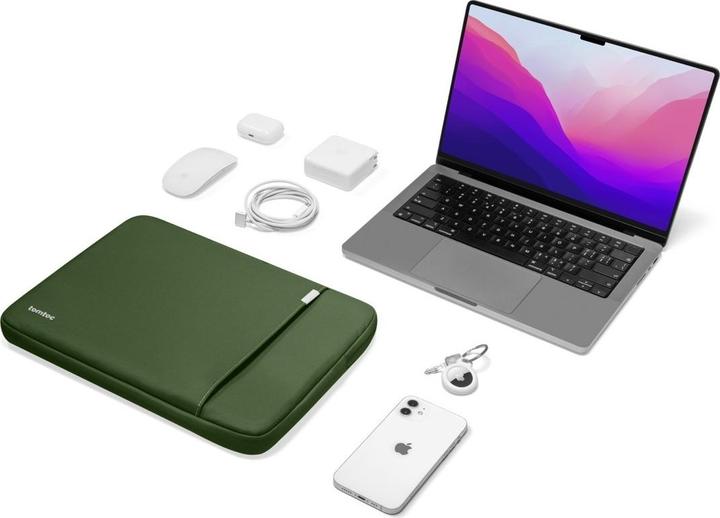 Produktbild tomtoc Defender A13 13" Laptop Sleeve, Green (13")