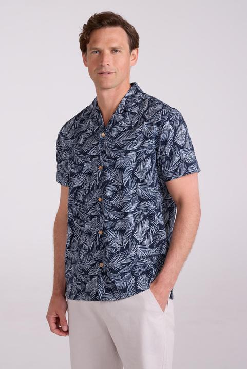 Actual product image Mountain Warehouse Mens Palm Leaf Beach Shirt (3XL)