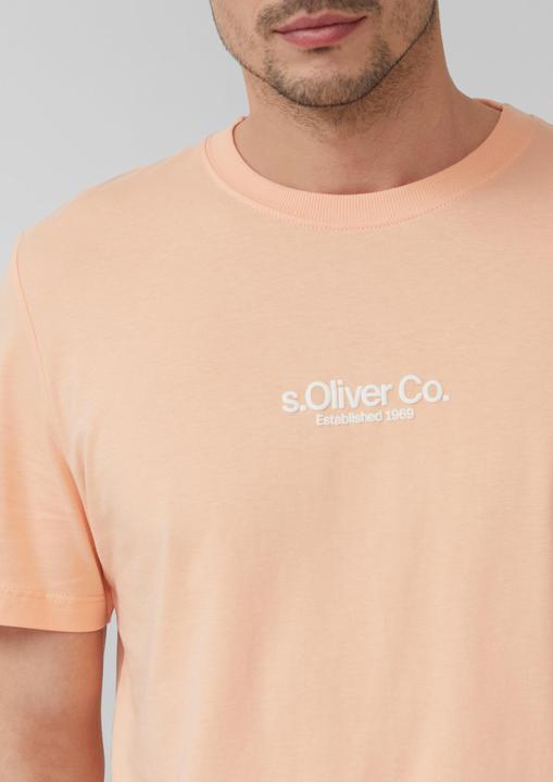 Produktbild S.Oliver T-Shirt T-Shirt aus Baumwolle mit Logo-Print (M)