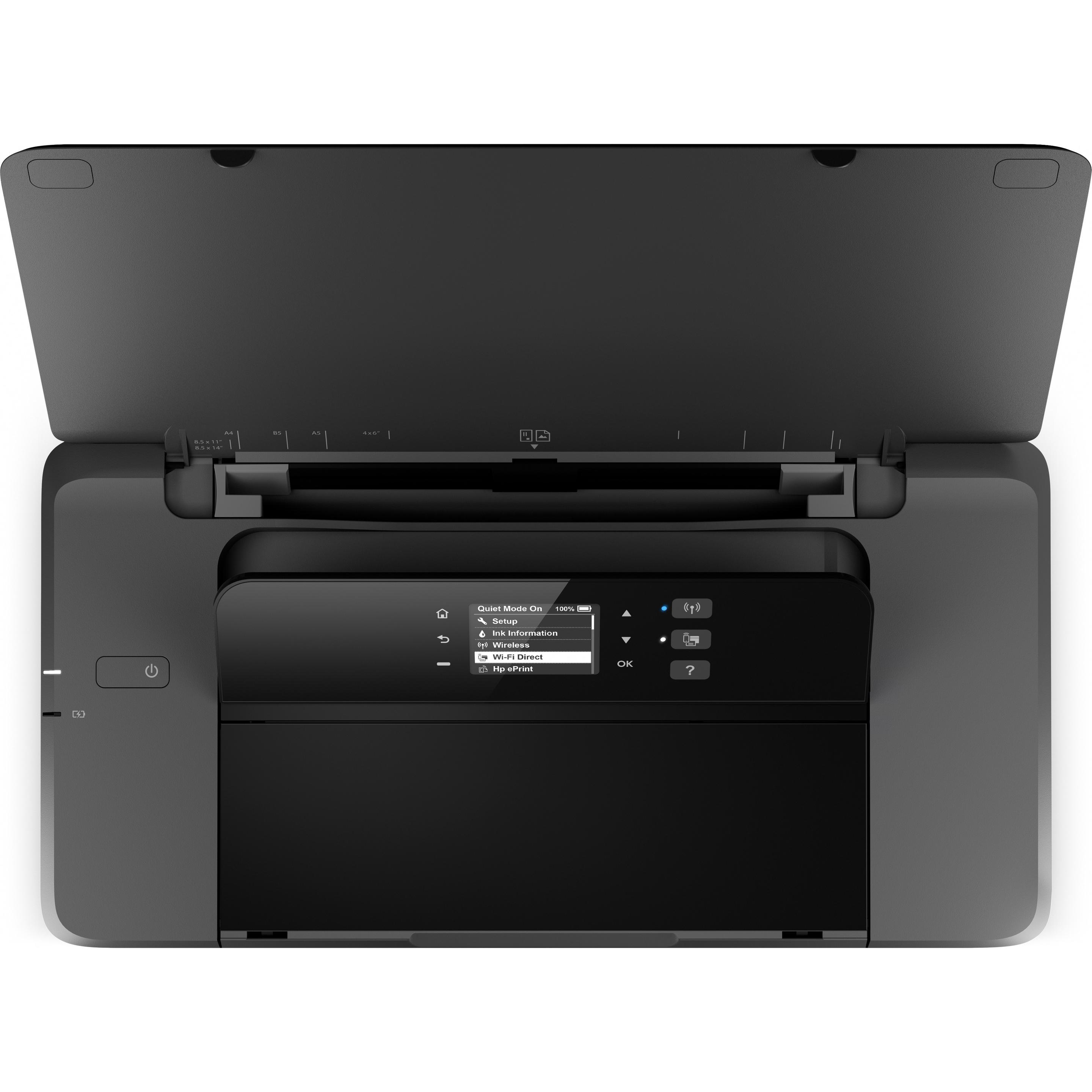HP OfficeJet 200 Mobile (Tintenpatrone, Farbe), Drucker, Schwarz
