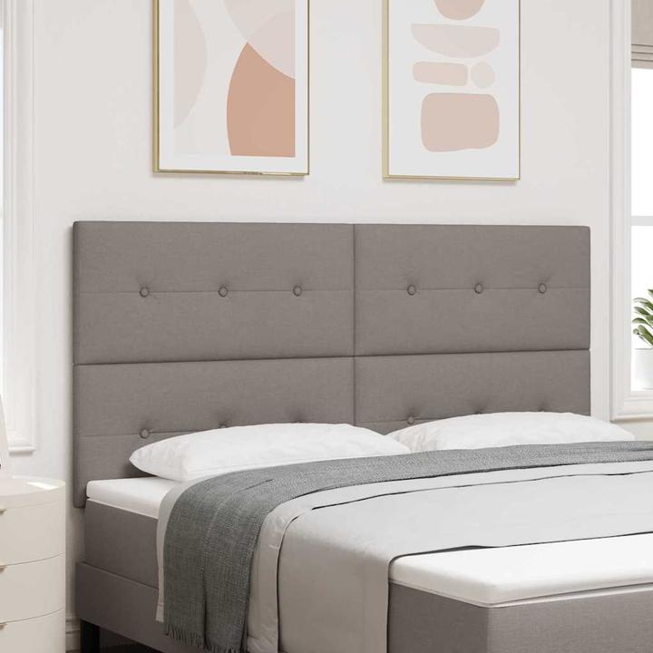 Produktbild vidaXL Polstertes Bett Kopfteil (7 x 180 x 128 cm)