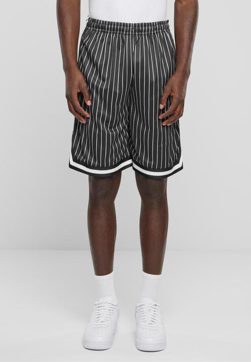 Actual product image Urban Classics Striped Mesh Shorts - 141033 (L)