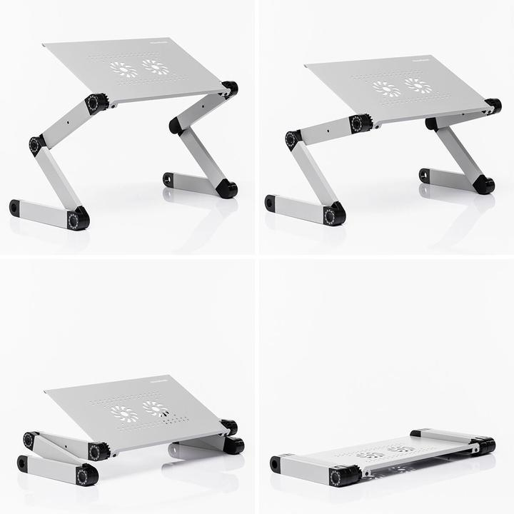 Actual product image InnovaGoods Adjustable laptop table with multiple positions Omnible