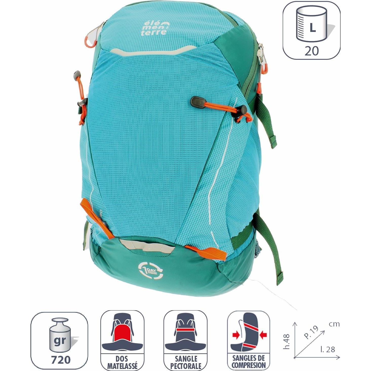 Elementerre, Rucksack, (20 l)