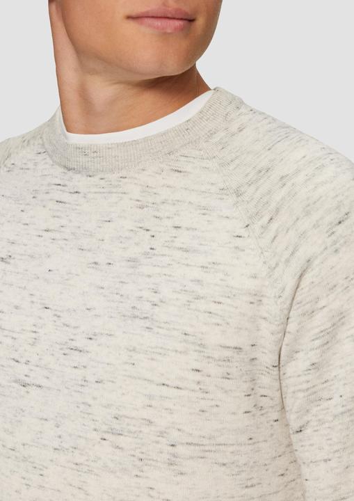 Produktbild s.Oliver Strickpullover Strickpllover aus Melangegarn (L)