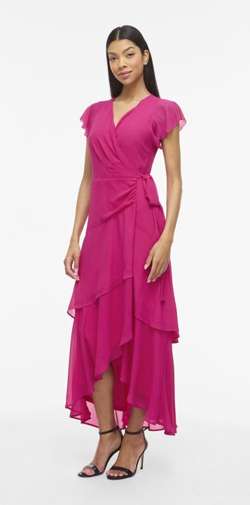 Image du produit Vila VIURA Maxi Kleid mit V-Ausschnitt (40)