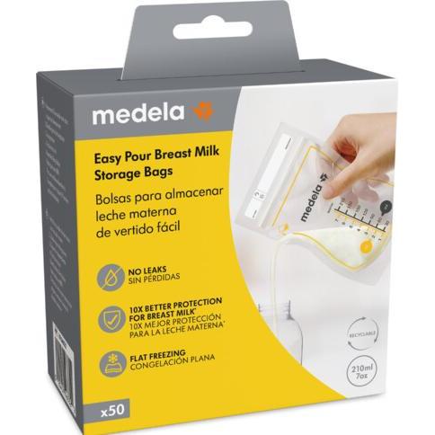 Medela, Accessori per tiralatte, Breast Milk Storage Bags (50 Units)