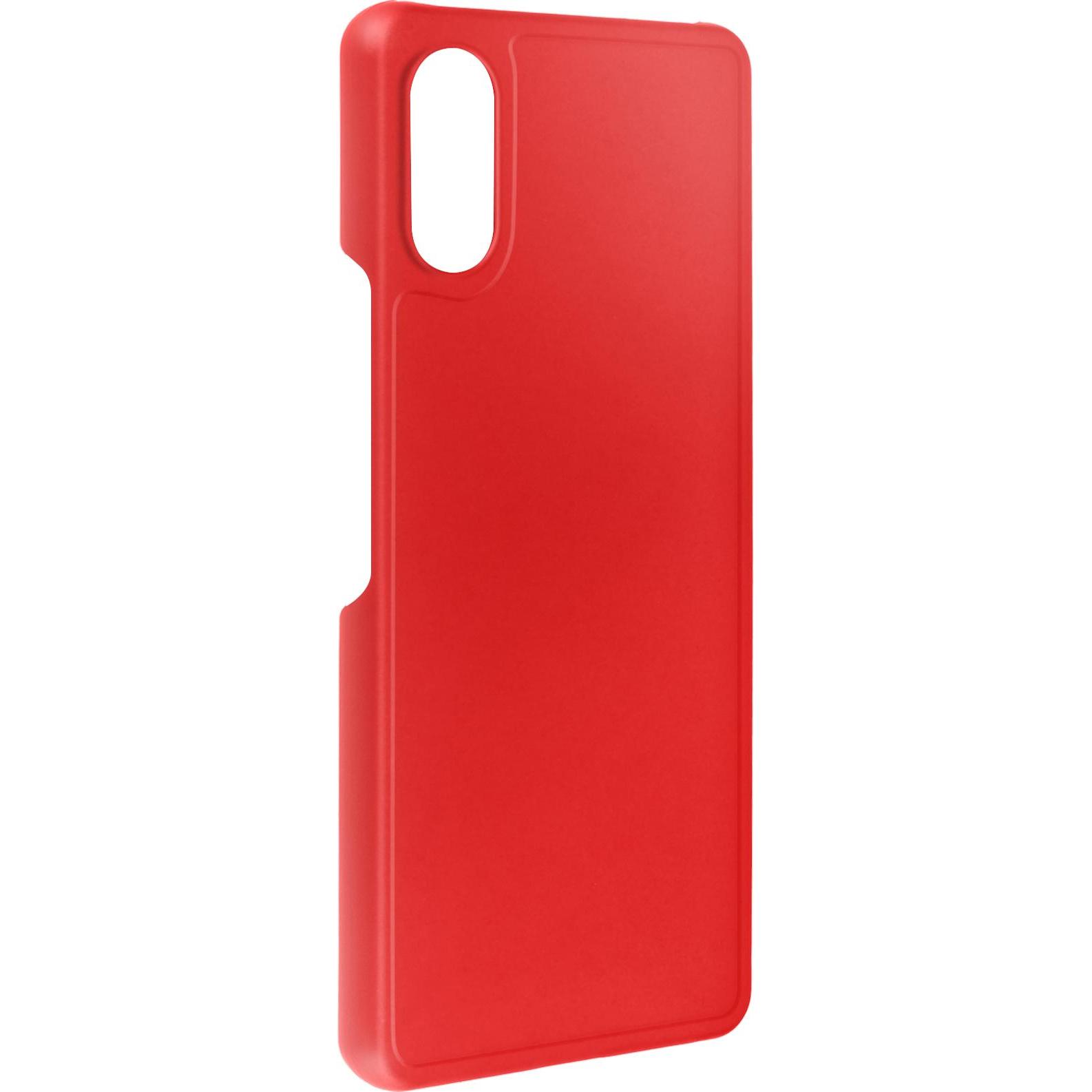 Avizar Rubber Case Series (Sony Xperia 10 VI), Smartphone Hülle, Rot