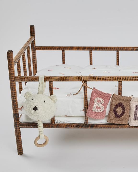 Actual product image Smallstuff - Music mobile, wool bouclé, off white (40011-40)