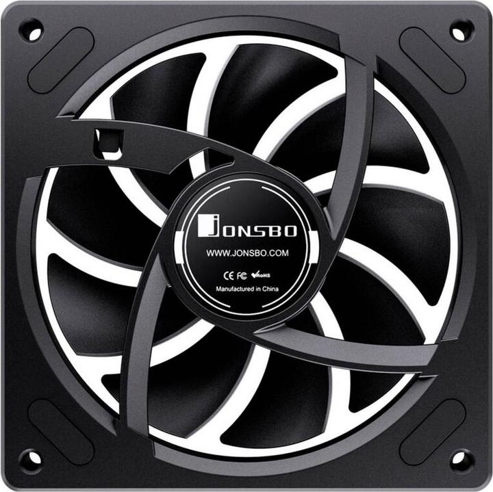 Image du produit Jonsbo ZA-120 Lüfter, PWM, ARGB - 120mm, schwarz (120 mm, 1x)