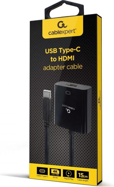 Produktbild Gembird USB Typ-C zu (HDMI, 2.50 cm)