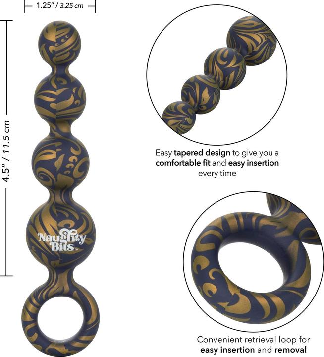 Immagine prodotto CalExotics Naughty Butt Balls Booty Beads