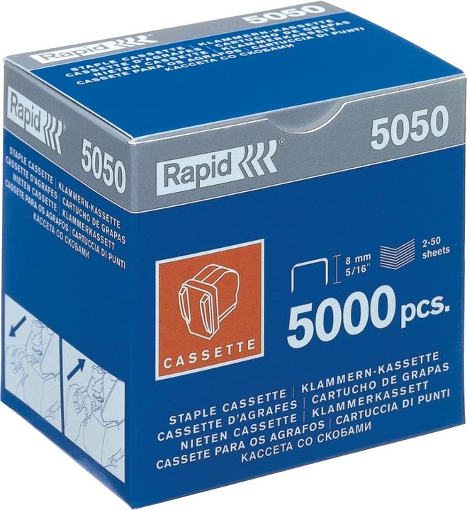 Immagine prodotto Rapid Cartuccia di graffette 5M per 5050e (1 x)