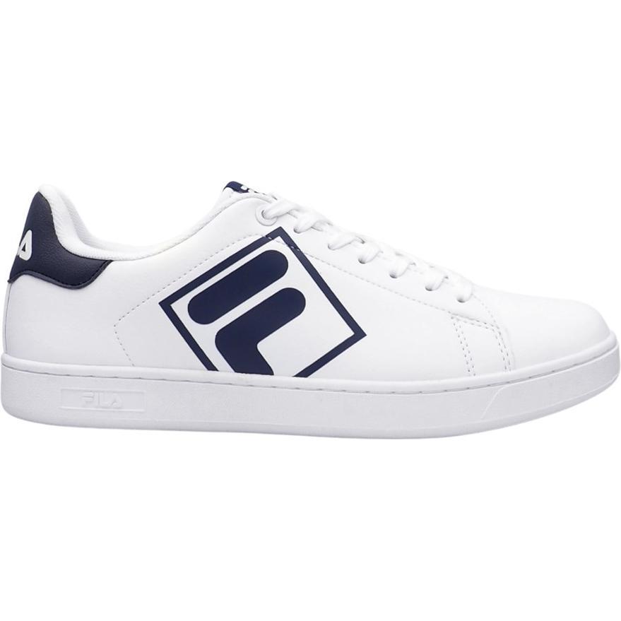 FILA, Herren, Sneaker, Buty męskie Courtbay Logo biało-granatowe FFM0364 13037 44, Weiss, (44)