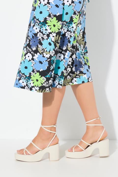 Actual product image Ulla Popken Dreamy Short Sleeve Floral Dress (46, 48)