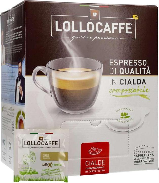 Produktbild Lollo Caffè Kaffeepads Oro (150 Pads) (150 x Port.)