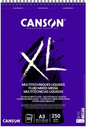 Produktbild Canson Aquarellblock Fluid MixMedia (A3)