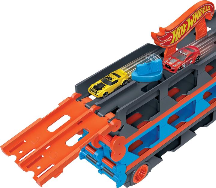 Immagine prodotto Hot Wheels 2-in-1 Rennbahn-Transporter