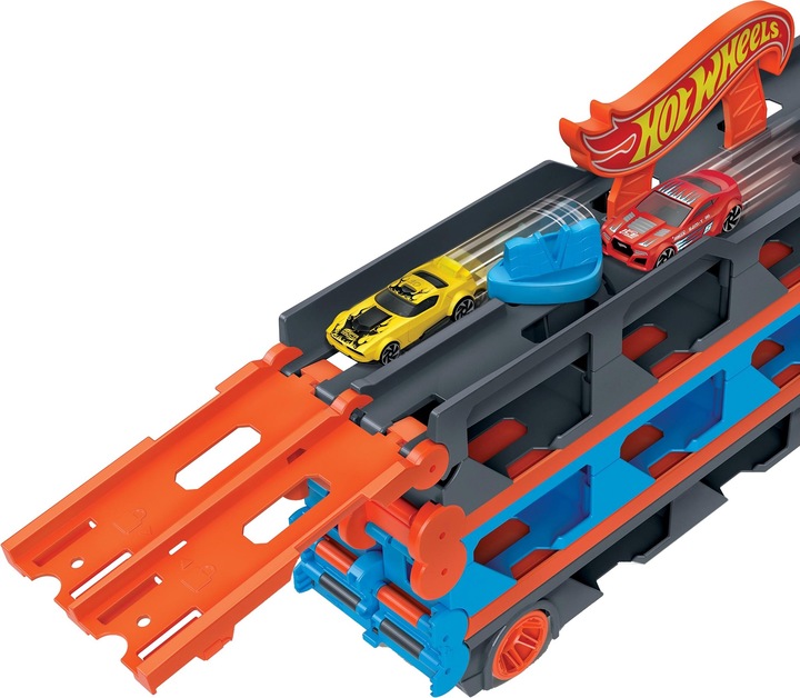 Image du produit Hot Wheels 2-in-1 Rennbahn-Transporter